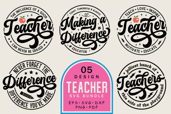 Download Teacher SVG PNG Bundle, Teacher Gifts - Bundle Collection