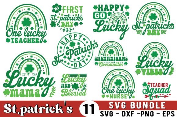 Download St.Patrick’s Svg Bundle, Lucky Svg - Bundle Collection