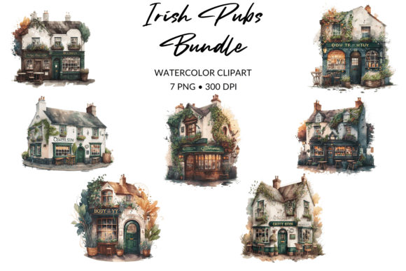 Download St. Patrick's Irish Pubs Bundle - Bundle Collection