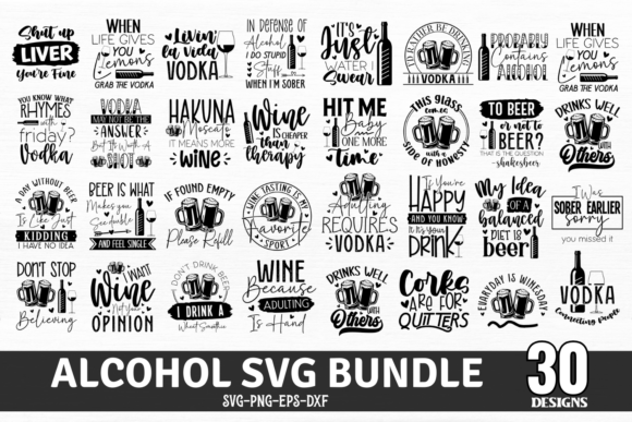 Download Alcohol Svg Bundle, Coasters Svg Bundle - Bundle Collection