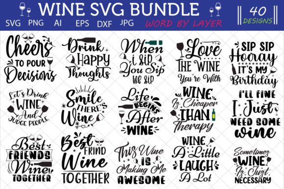 Download ALCOHOL SVG BUNDLE,WINE SVG, BEER SVG. - Bundle Collection