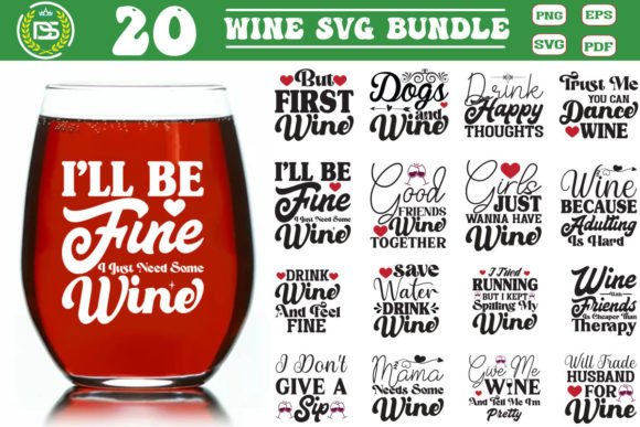 Download Wine SVG Bundle, Wine Glass Sayings Svg, - Bundle Collection