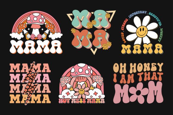 Download Mom Mama Mother's Day Sublimation Bundle - Bundle Collection