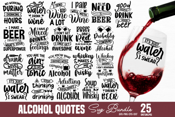 Download Alcohol Svg Bundle, Coasters Svg - Bundle Collection