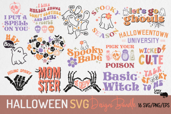 Download Halloween SVG Design Bundle - Bundle Collection