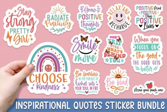 Download Inspirational Quotes Sticker Bundle - Bundle Collection