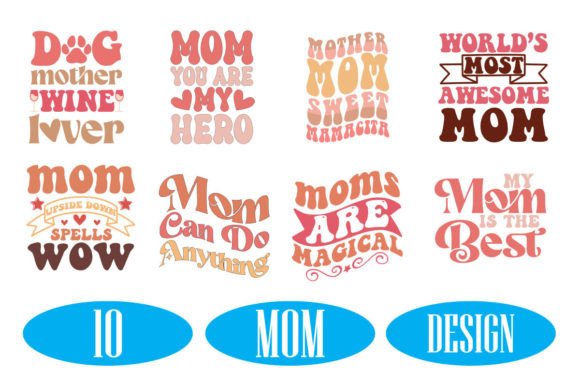 Download Happy Mother's Day Retro Mon SVG Bundle - Bundle Collection