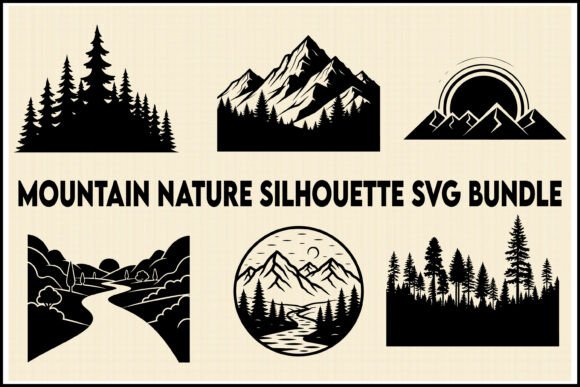 Download Mountain Nature SVG Bundle - Bundle Collection
