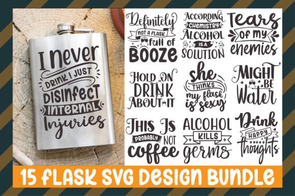 Download Flask Svg Design Bundle - Bundle Collection