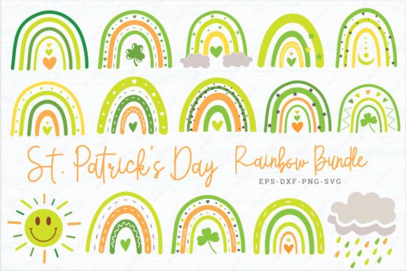 Download St. Patrick's Day Rainbow SVG Bundle. - Bundle Collection