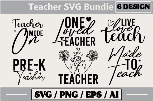 Download Teacher SVG Bundle - Bundle Collection