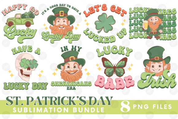 Download St Patrick's Png Bundle Shamrock Lucky - Bundle Collection