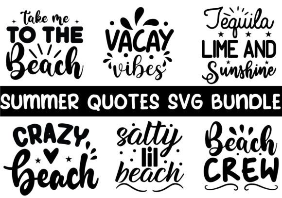 Download Summer Quotes SVG Bundle - Bundle Collection