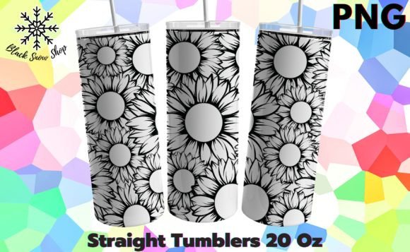 Download Sunflower Tumbler Sublimation - Premium Bundle