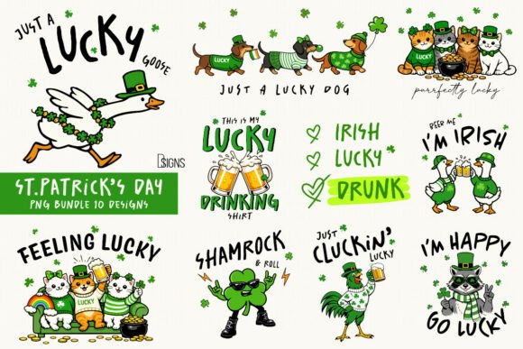 Download Funny St Patrick's Day Bundle Png - Bundle Collection