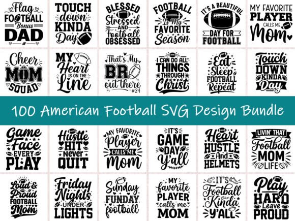 Download American Football SVG Design Bundle - Bundle Collection