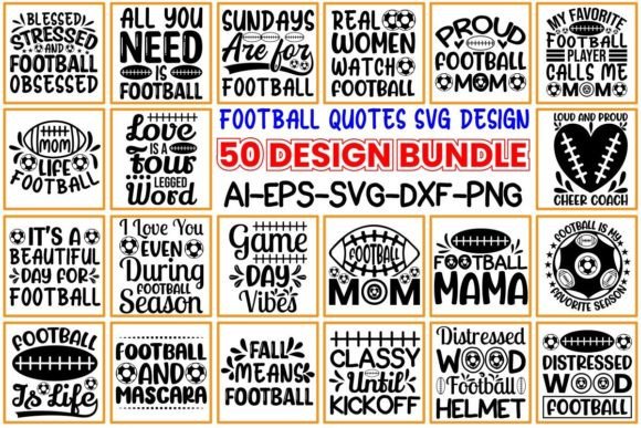Download Football Quotes SVG Design Bundle - Bundle Collection