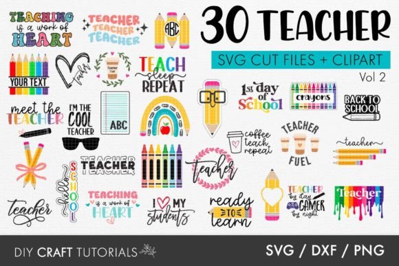 Download Teacher SVG Bundle - Bundle Collection