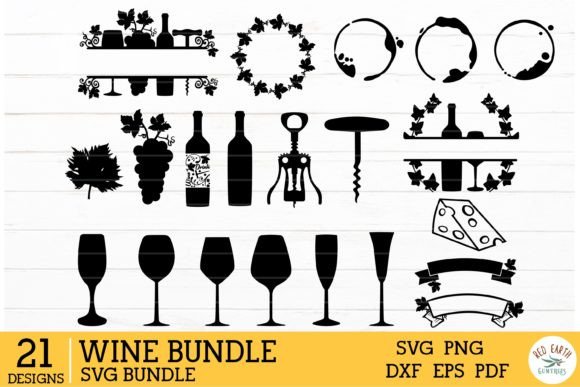 Download Wine Lovers Elements Bundle&nbsp; - Bundle Collection