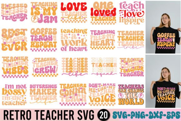 Download Retro Teacher Svg Bundle - Bundle Collection